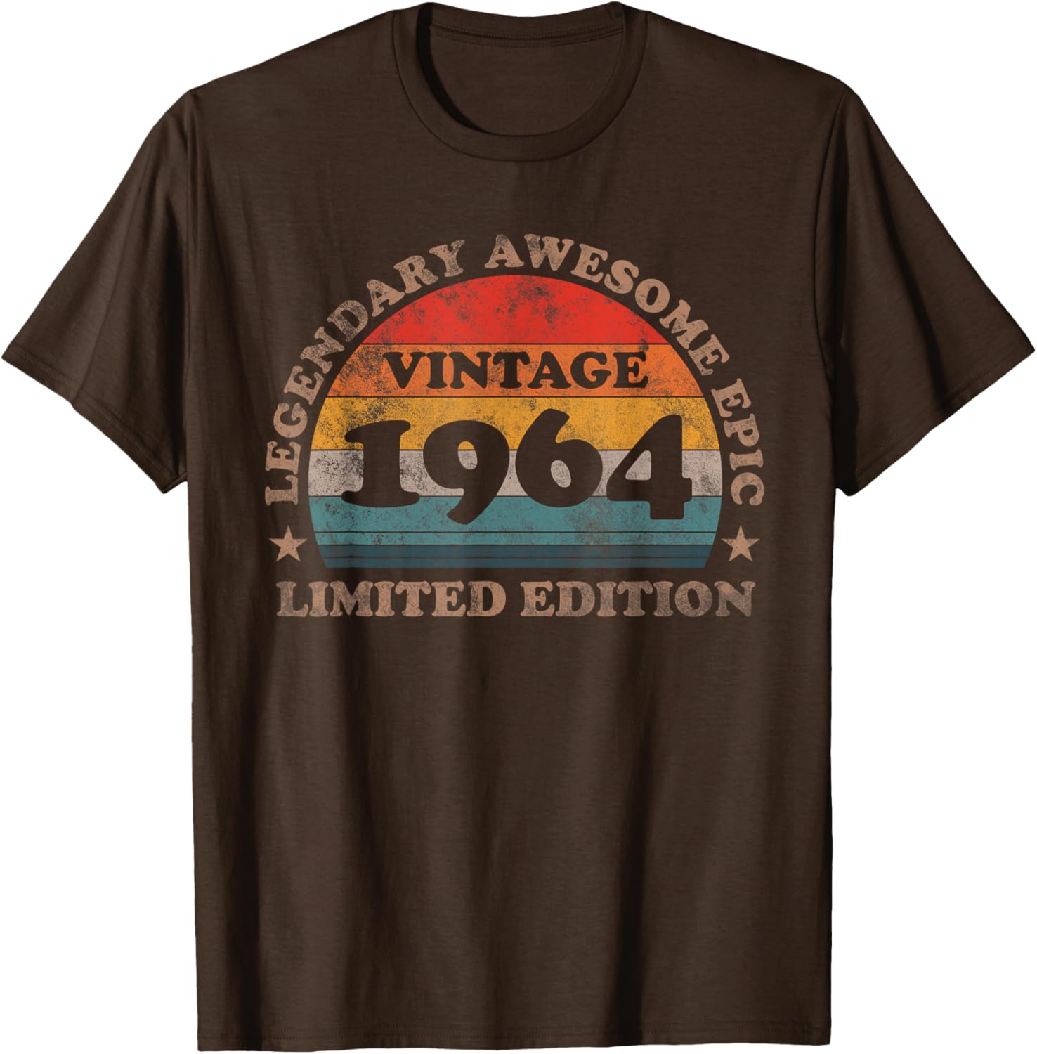 Vintage 1964 61st Birthday Limited Edition T-Shirt for Men and Women - 2