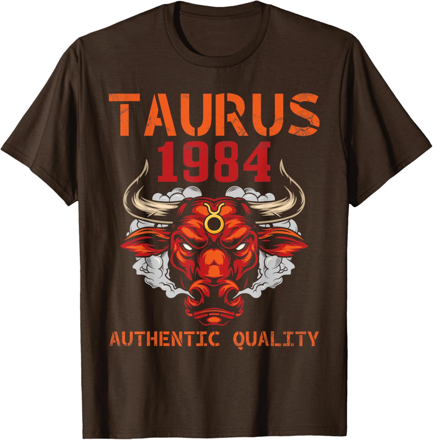 Taurus 1984 Vintage Birthday T-Shirt for 41st Birthday Celebration - 1