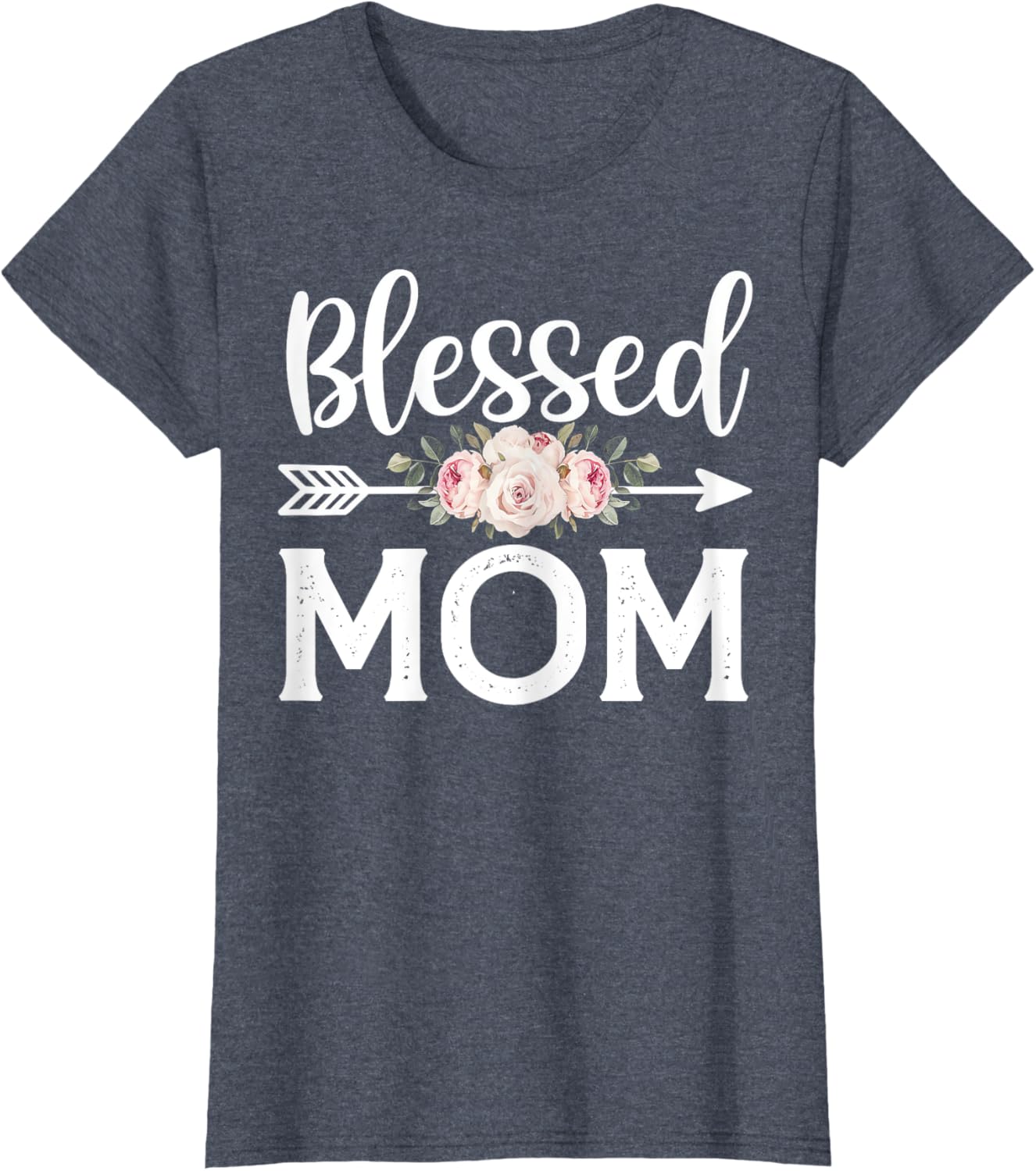 Floral Blessed to be Called Mom T-Shirt for Women – Perfect Mother's Day Gift - 18