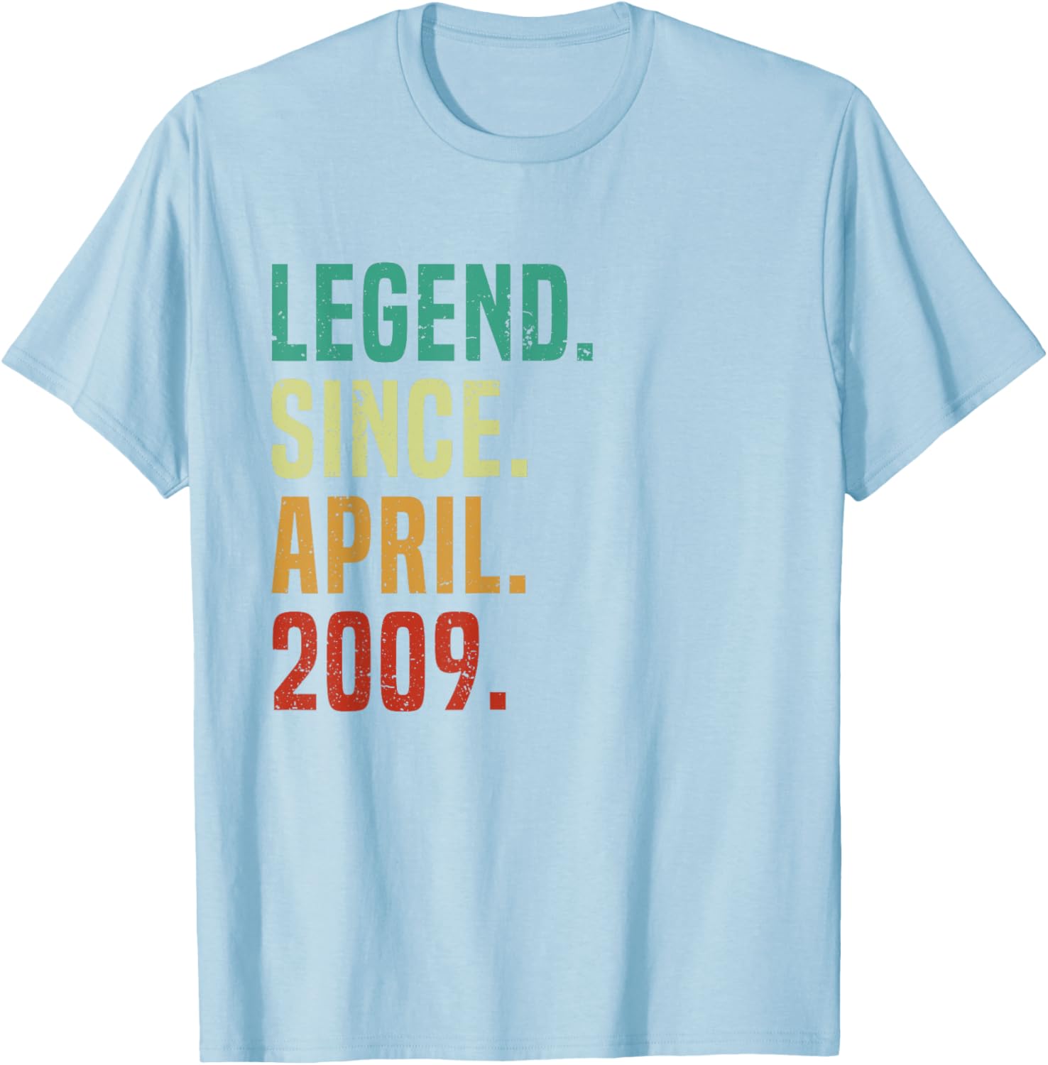 16 Years Old Legend Since April 2009 Birthday T-Shirt for Teens - 21