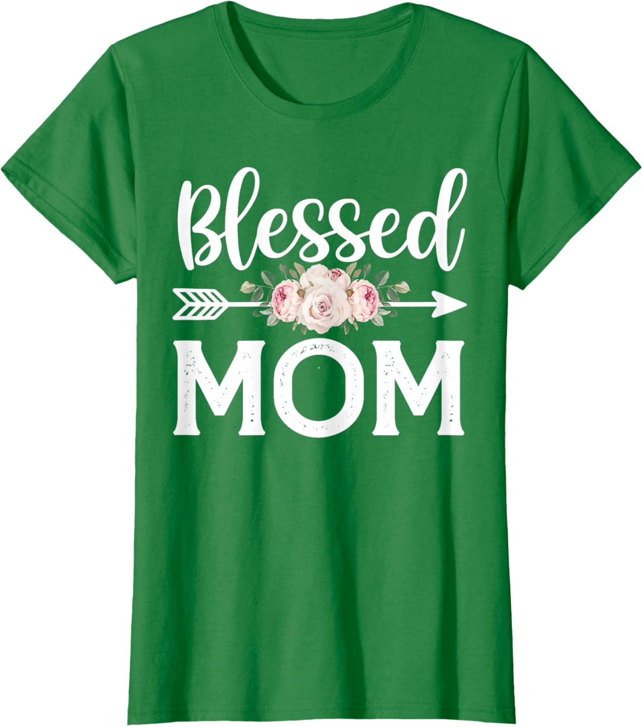 Floral Blessed to be Called Mom T-Shirt for Women – Perfect Mother's Day Gift - 7