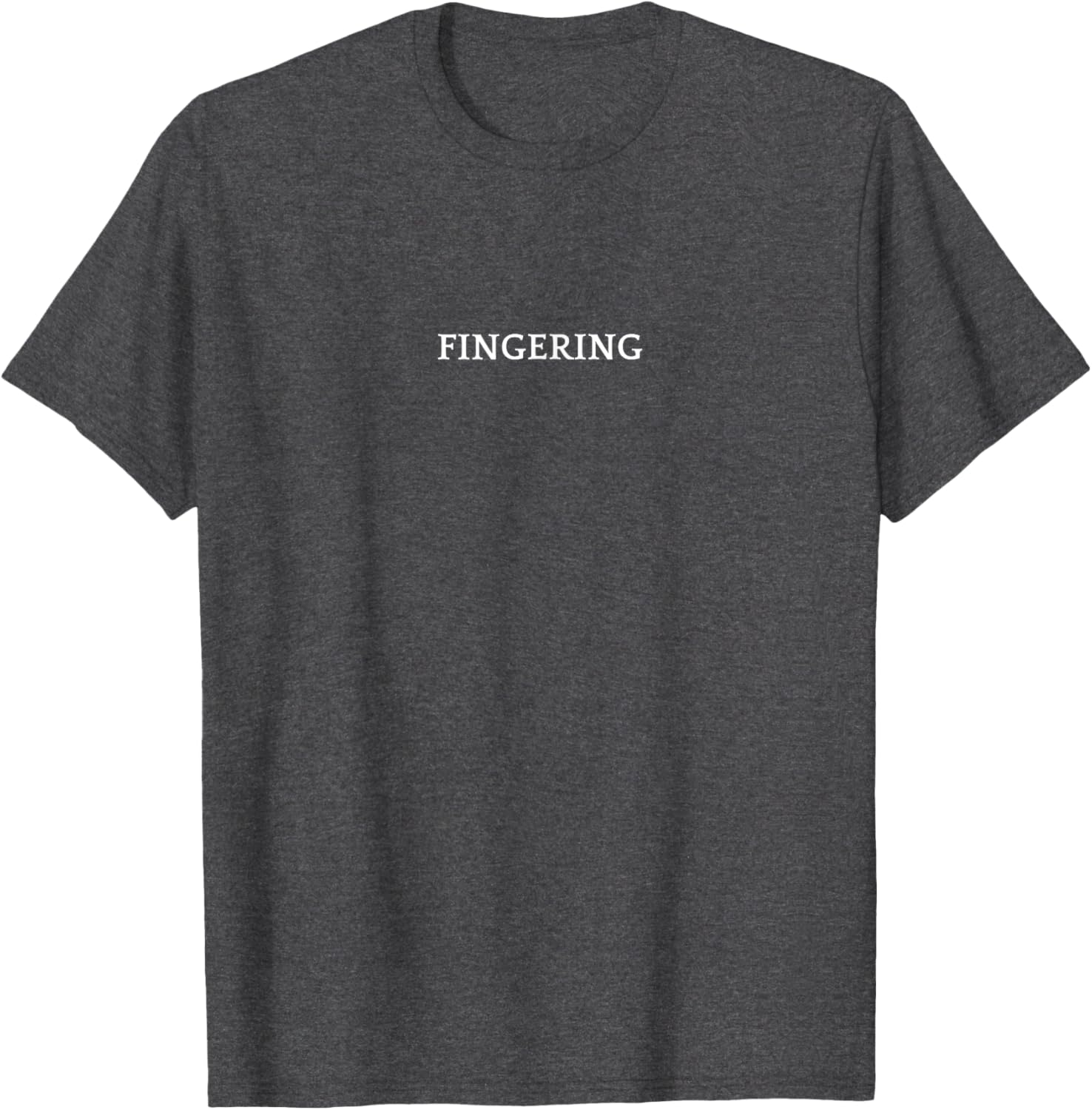 FINGERING English Word T-Shirt Stylish Apparel for Fun Fashion Enthusiasts - 5