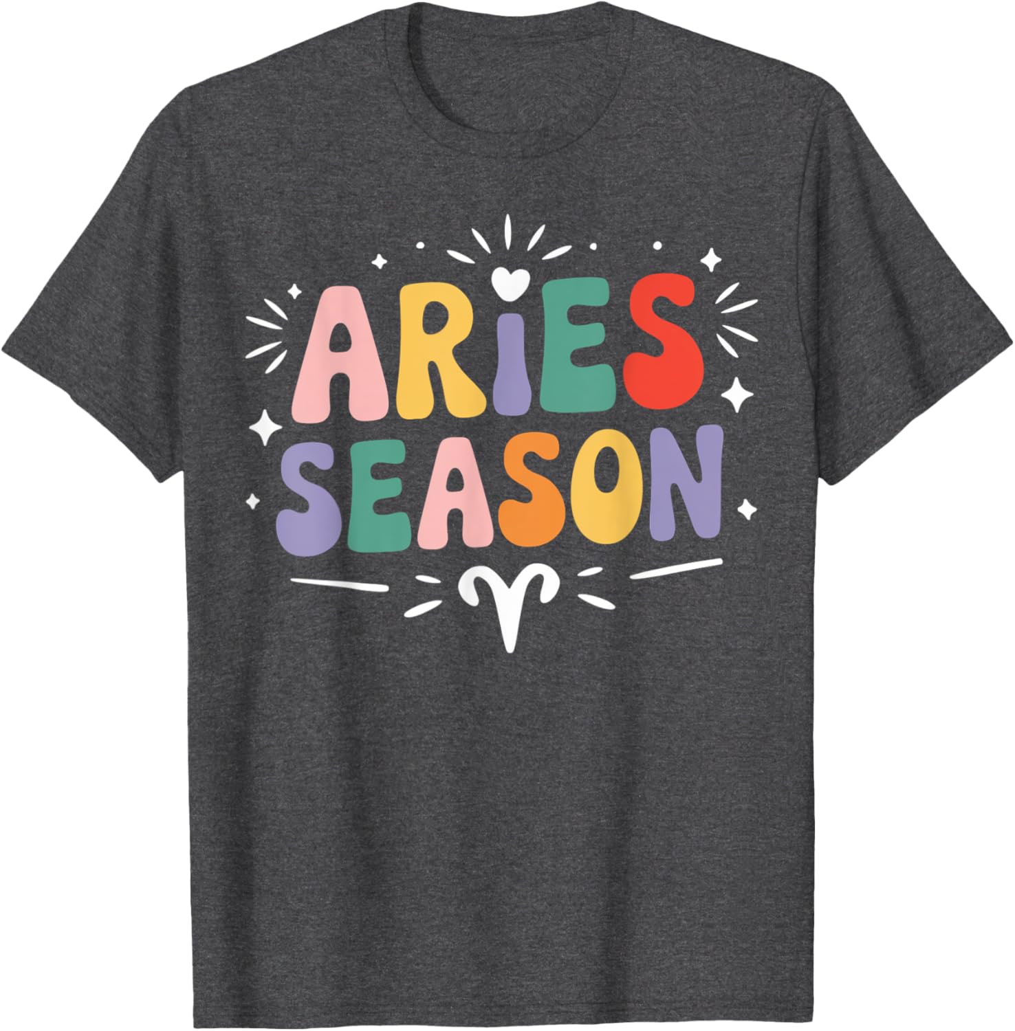 Vintage Aries Zodiac T-Shirt for March April Birthday Celebrations - 11