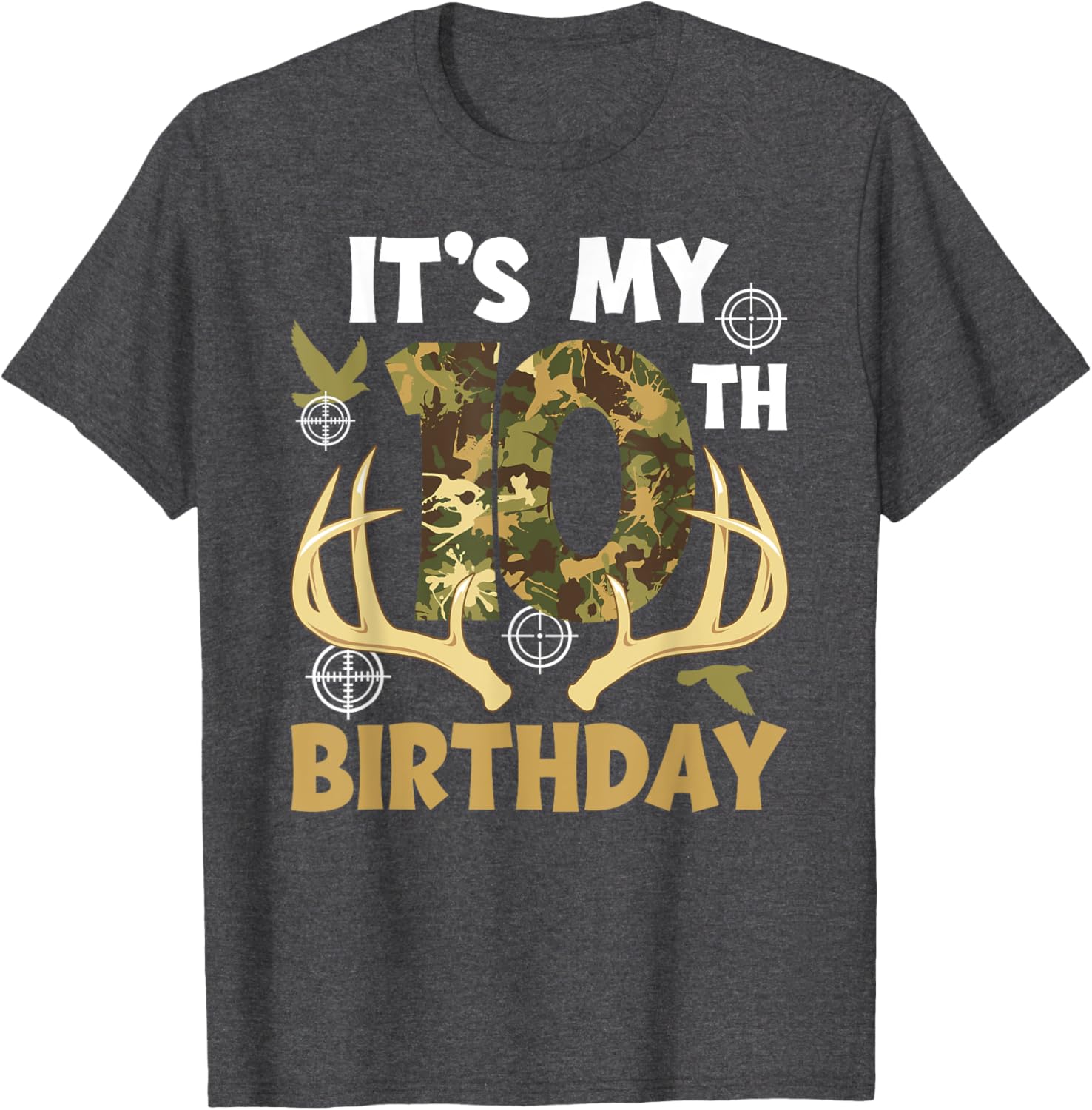 10th Birthday Hunting T-Shirt for Boys – Perfect Gift for Little Hunters - 2