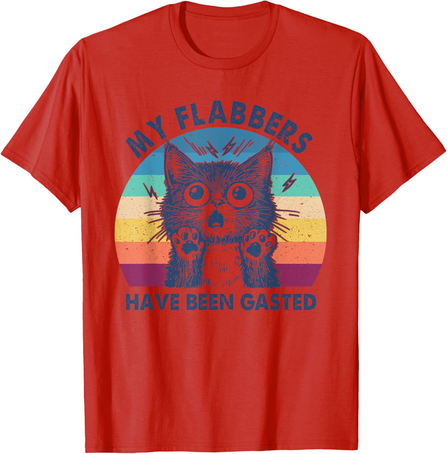 Flabbergasted Cat Meme T-Shirt for Men and Women - Funny Graphic Tee - 3