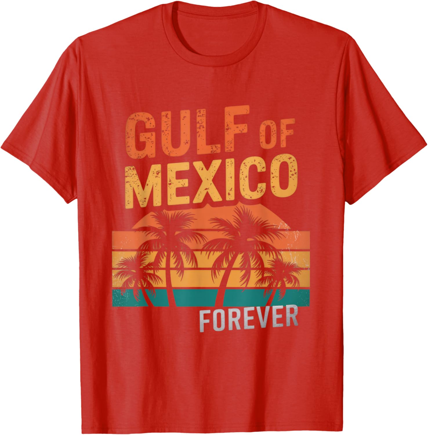Vintage Gulf of Mexico T-Shirt Retro Style for Beach Lovers - 1
