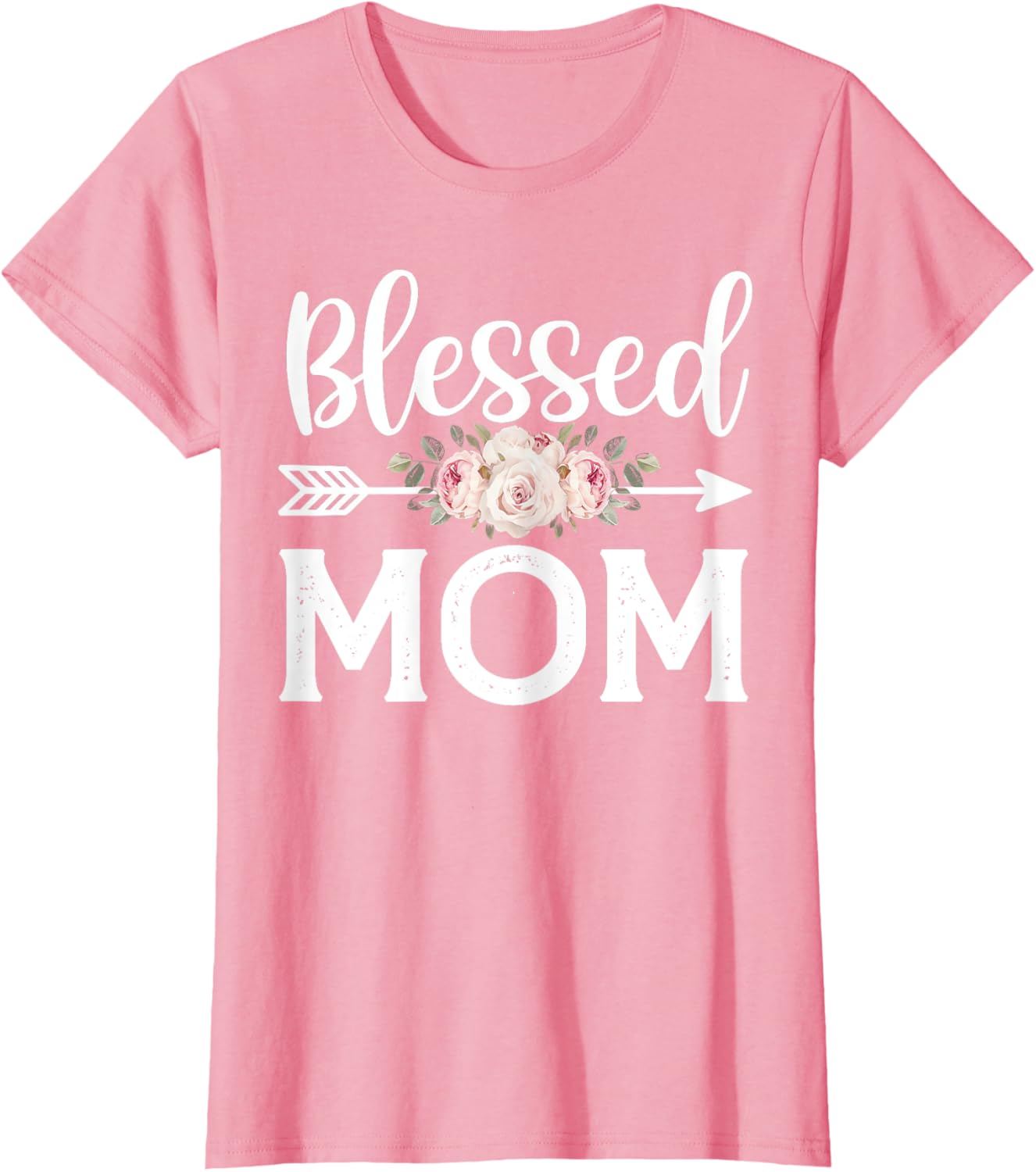 Floral Blessed to be Called Mom T-Shirt for Women – Perfect Mother's Day Gift - 19