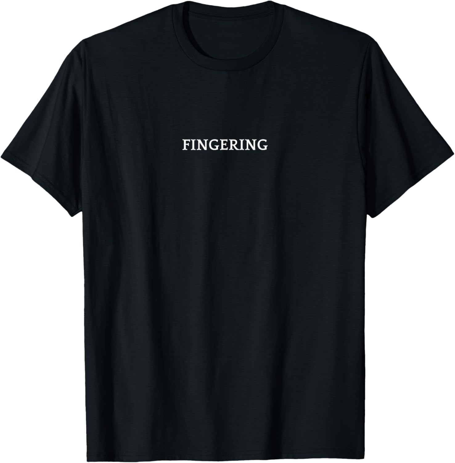 FINGERING English Word T-Shirt Stylish Apparel for Fun Fashion Enthusiasts - 26