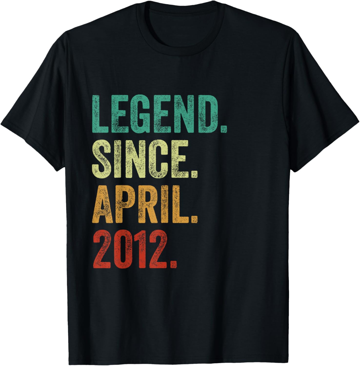 13th Birthday T-Shirt for Legend Since 2012 Cool Fun Gift Idea - 11