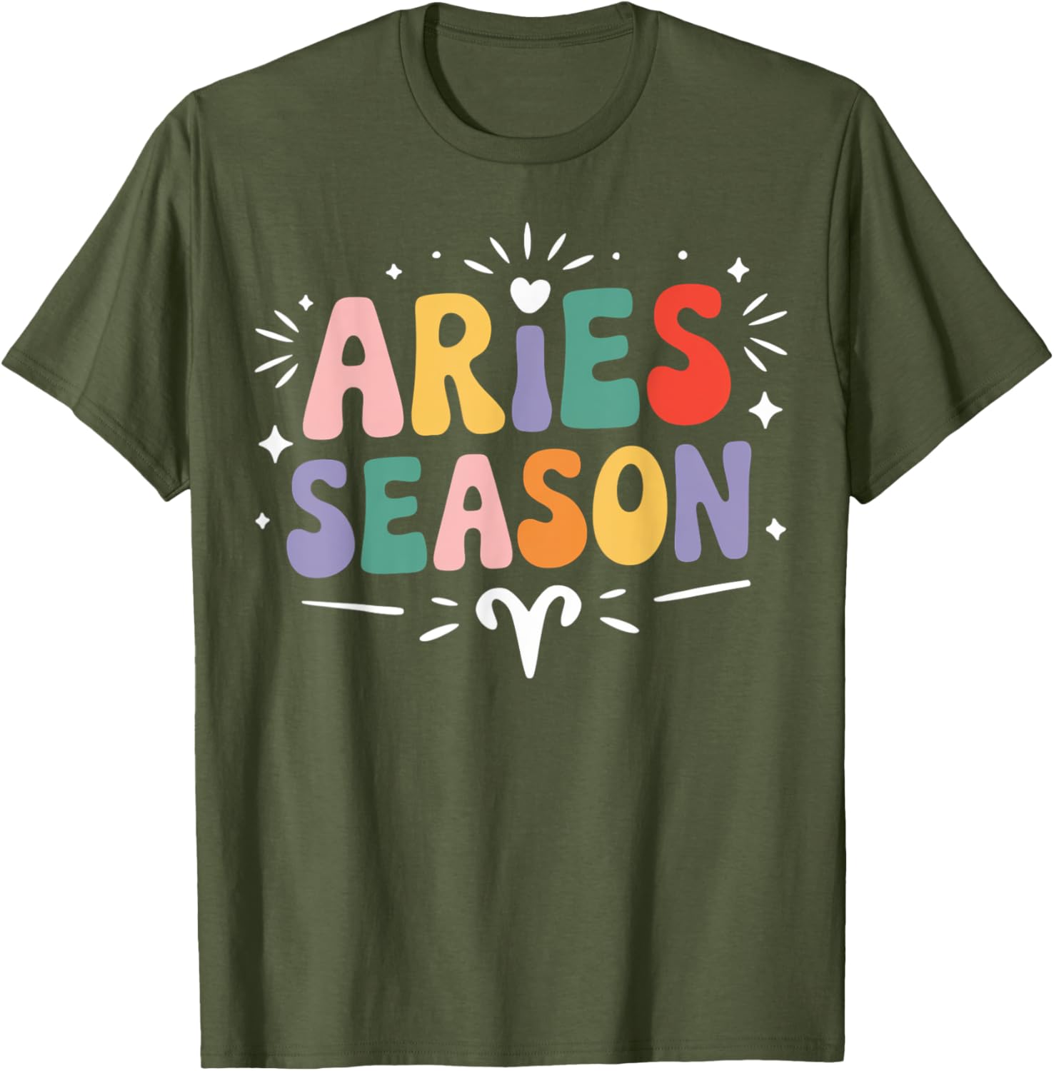 Vintage Aries Zodiac T-Shirt for March April Birthday Celebrations - 9