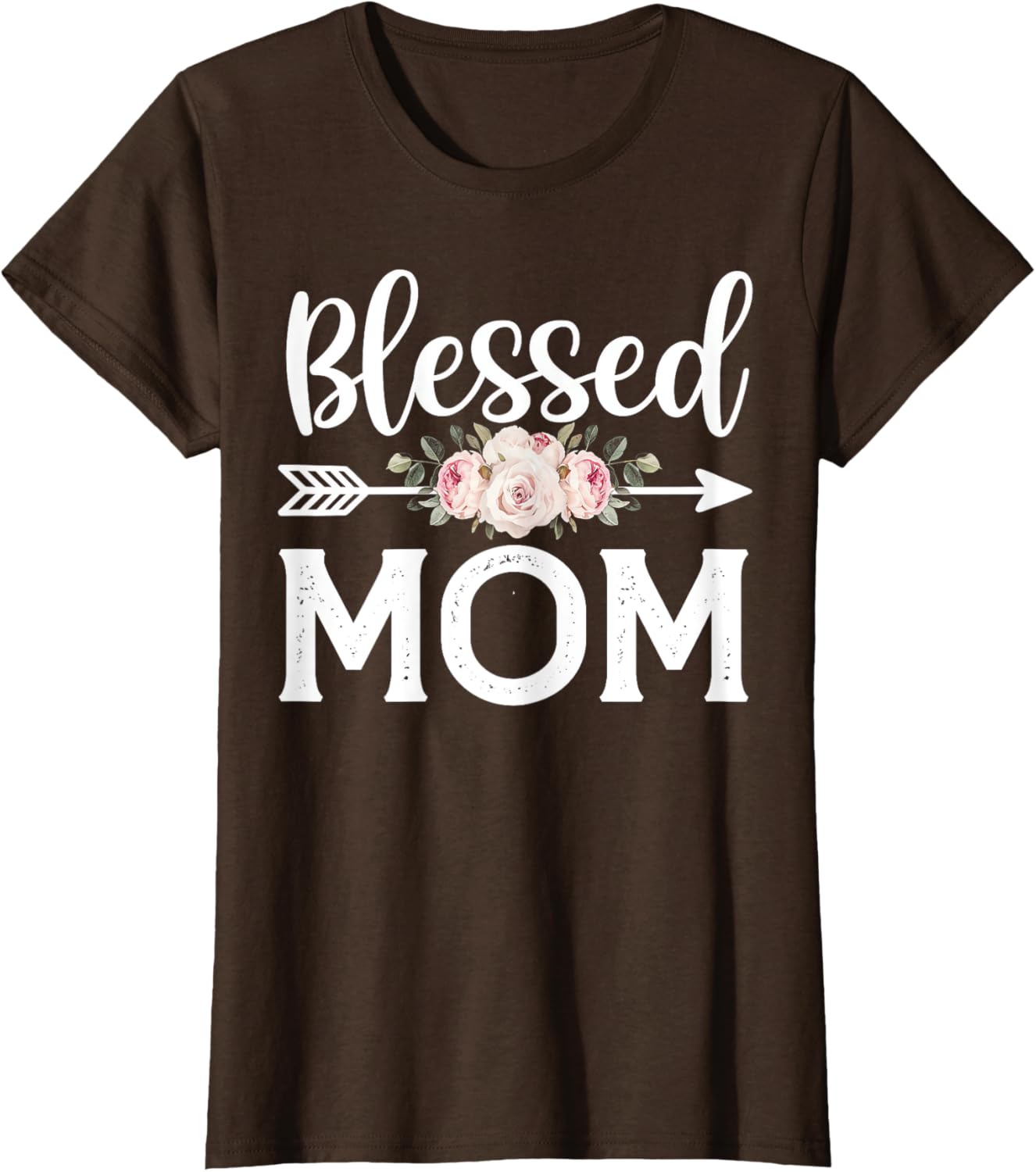 Floral Blessed to be Called Mom T-Shirt for Women – Perfect Mother's Day Gift - 13