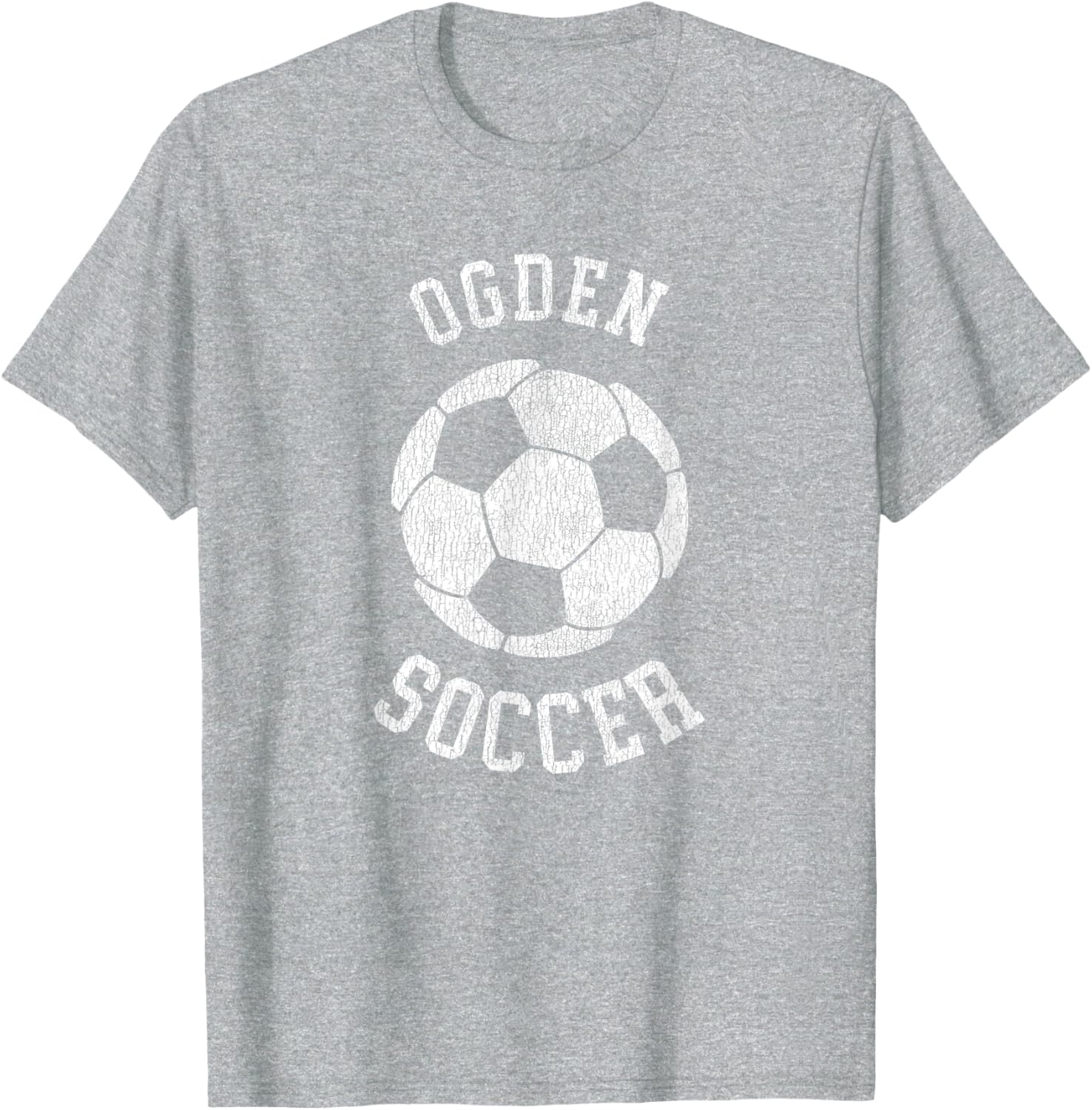 Ogden Soccer Retro Distressed 90's Vintage T-Shirt for Casual Style - 25